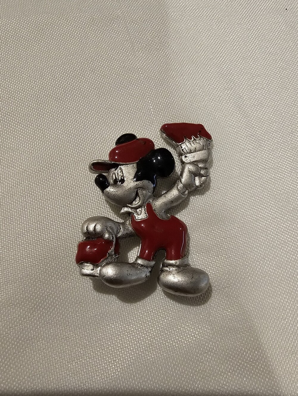 Disney Silver-Tone Character Back Pin